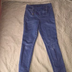 Forever 21 high rise button up jeans 👖